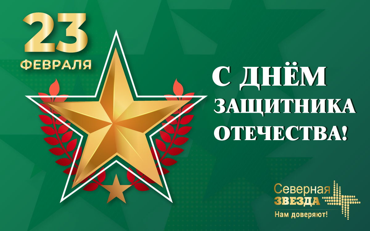 С днем защитника отечества!